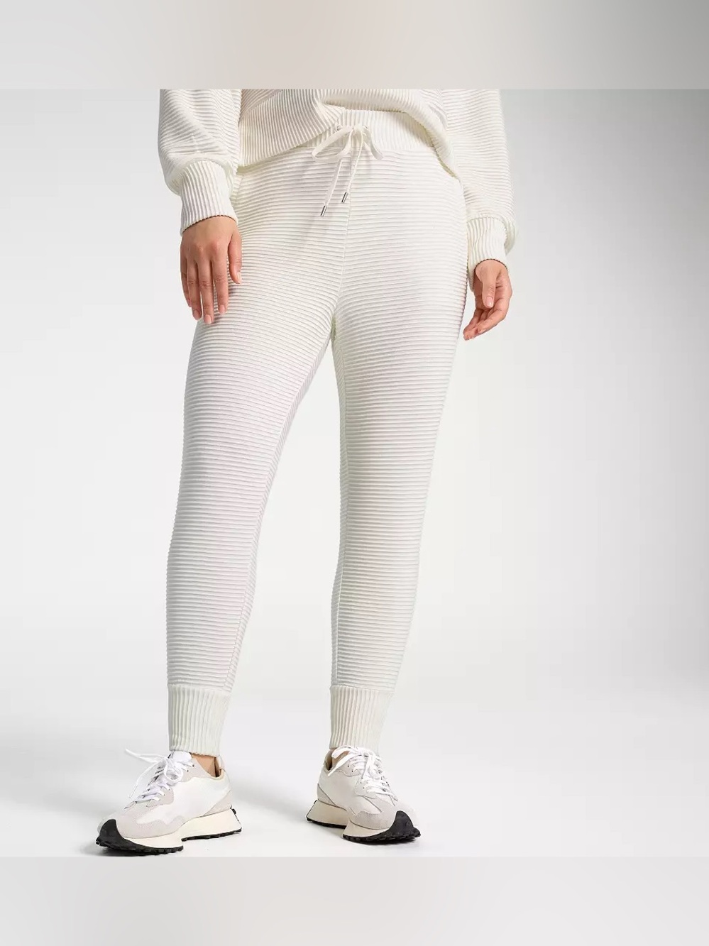 CALIA Elevate Rib Jogger Cloud Cover NWT Womens Small